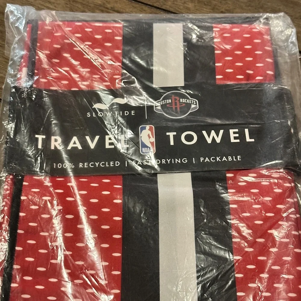 SLOWTIDE NBA Houston Rockets Absorbent Quick Drying Towel 30